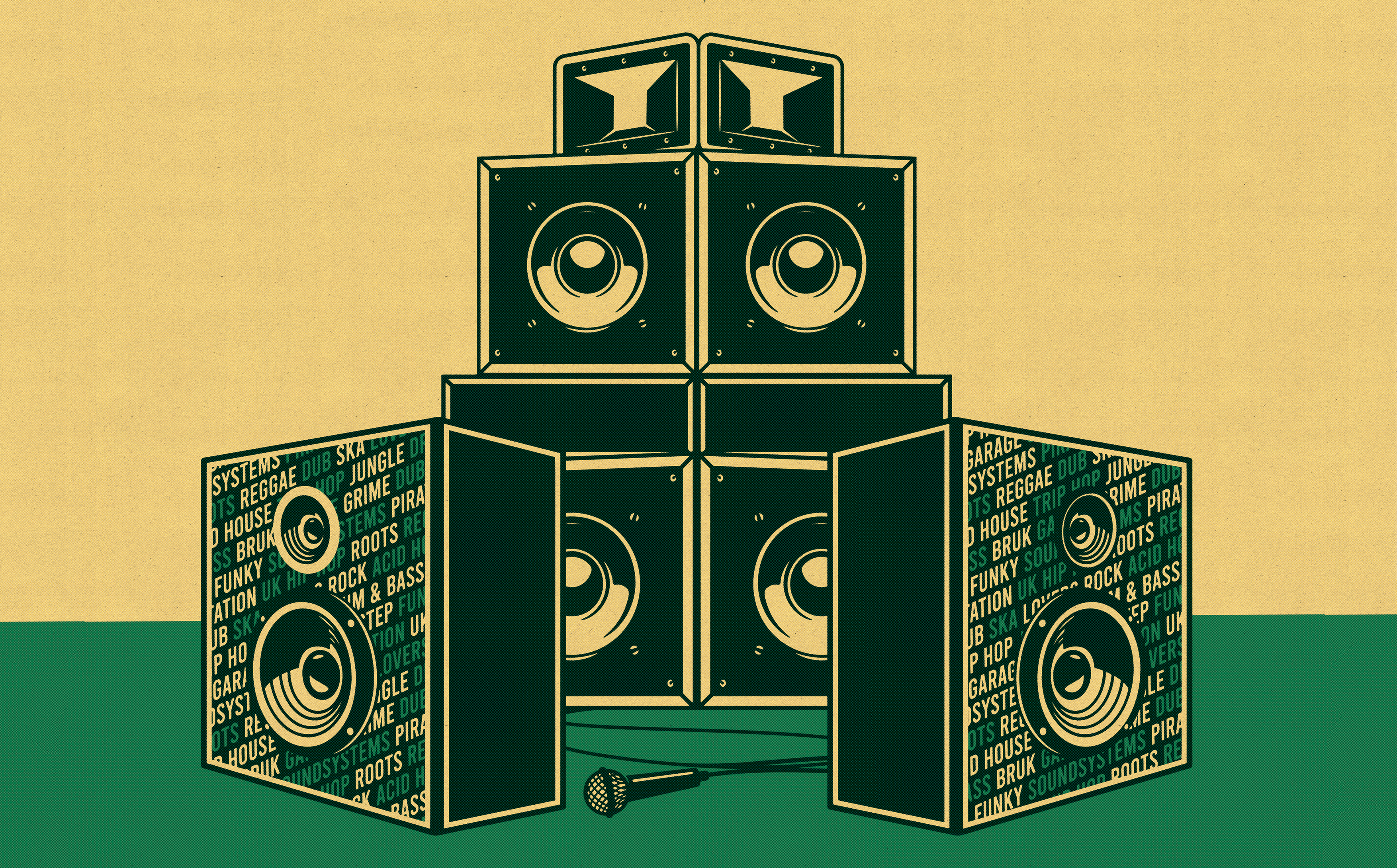 Our Yard Sound System Alex Black Design