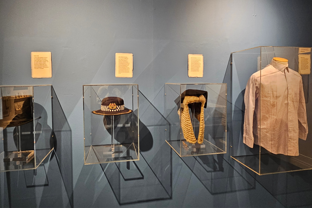 30 Objects Representing Justice Exhibiton