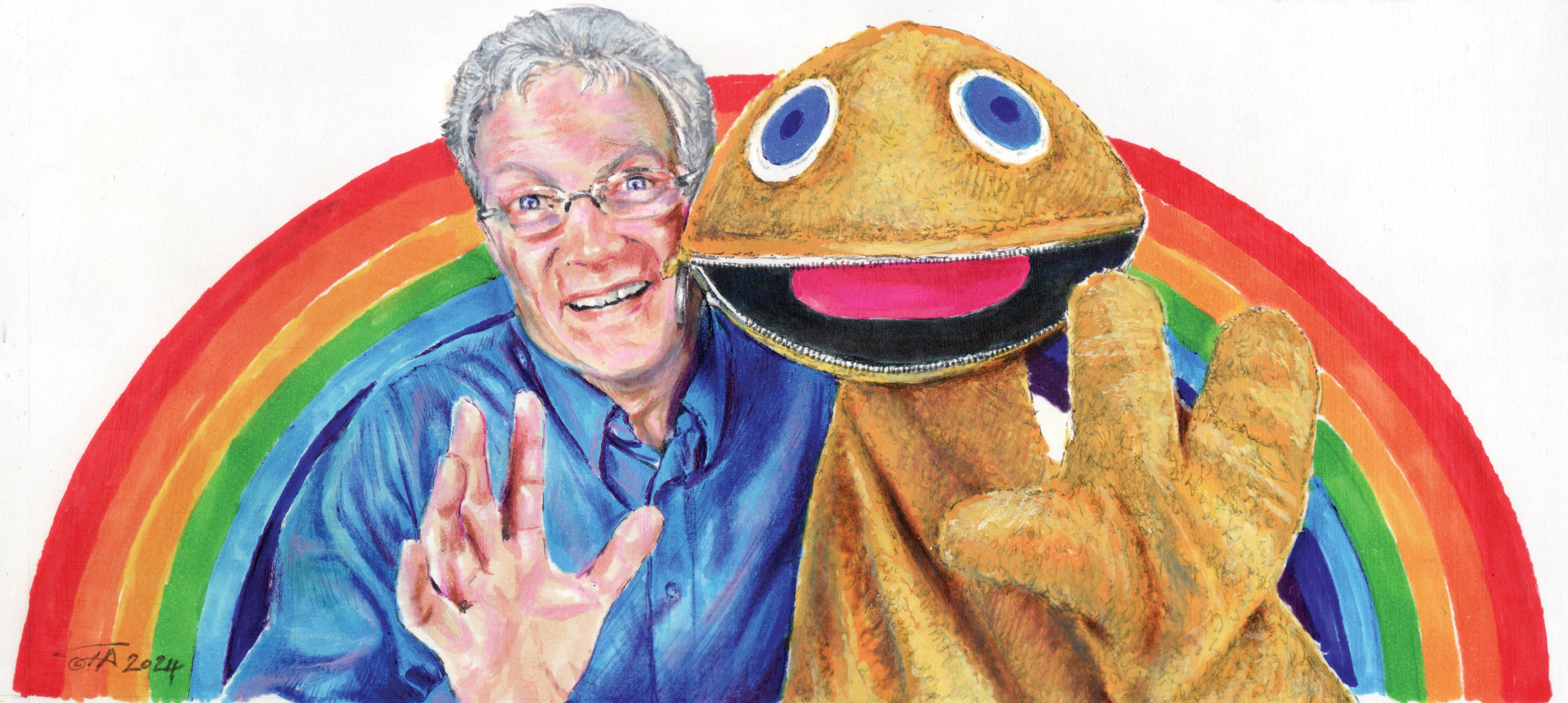 Ronnie Le Drew & Zippy [29Cm X 13Cm] Cmyk600ppiflat