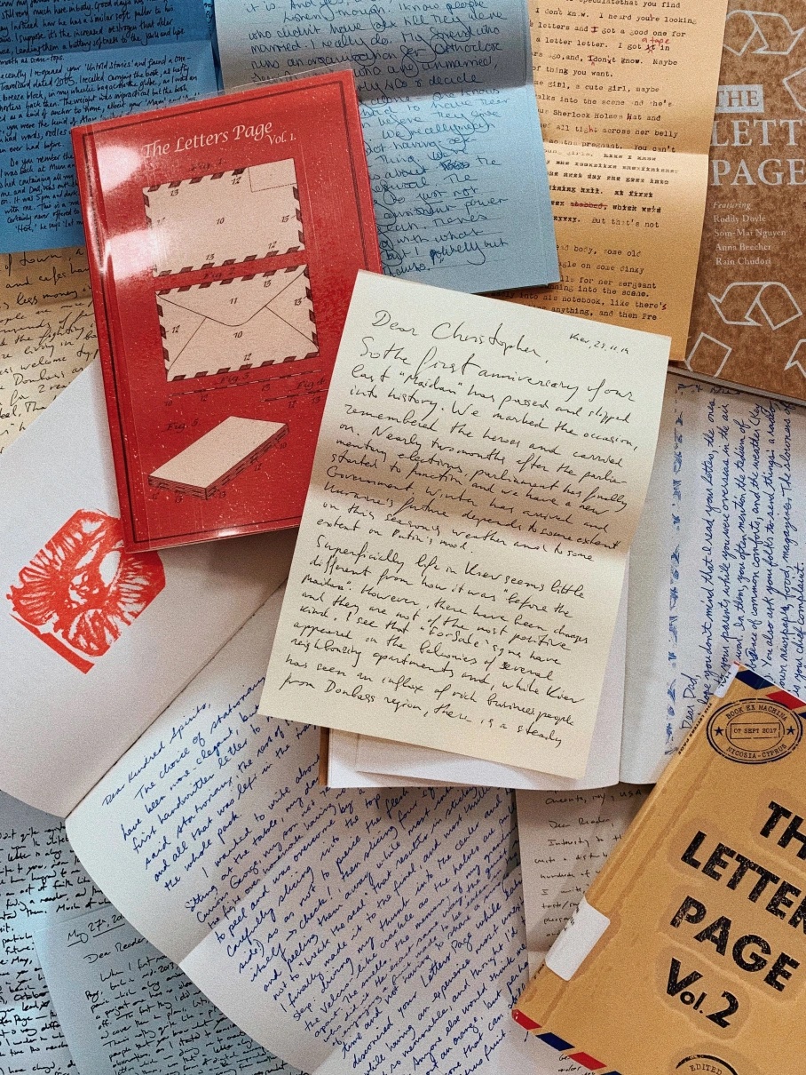 Volumes Of The Letters Page