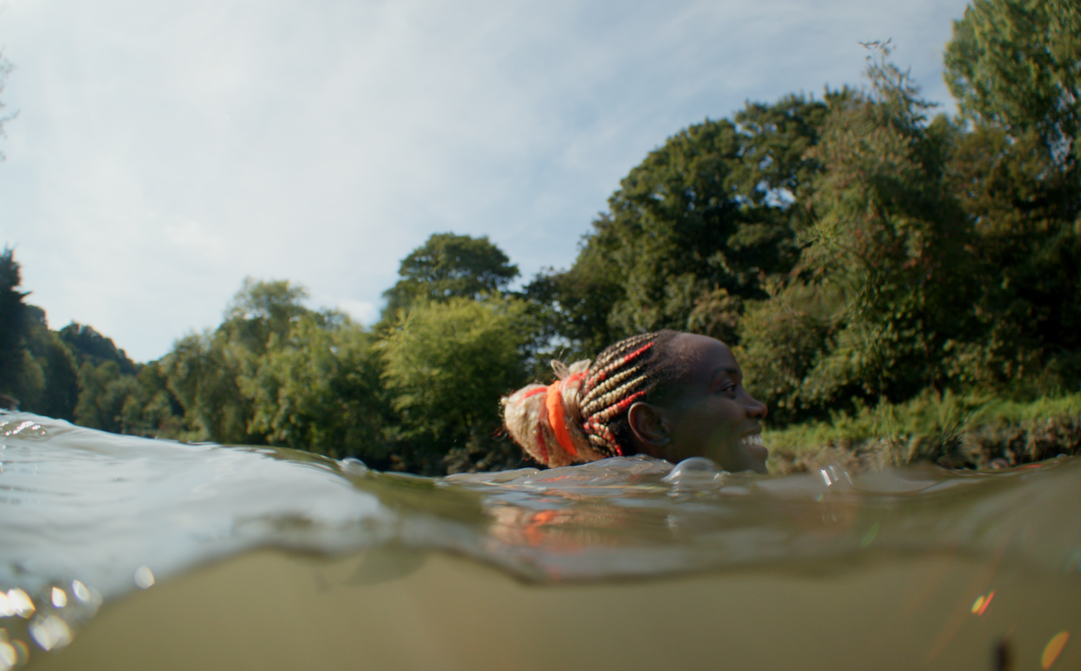Rave On For The Avon Film Still By Charlotte Sawyer Conham Swimmer Aggie Nyagari