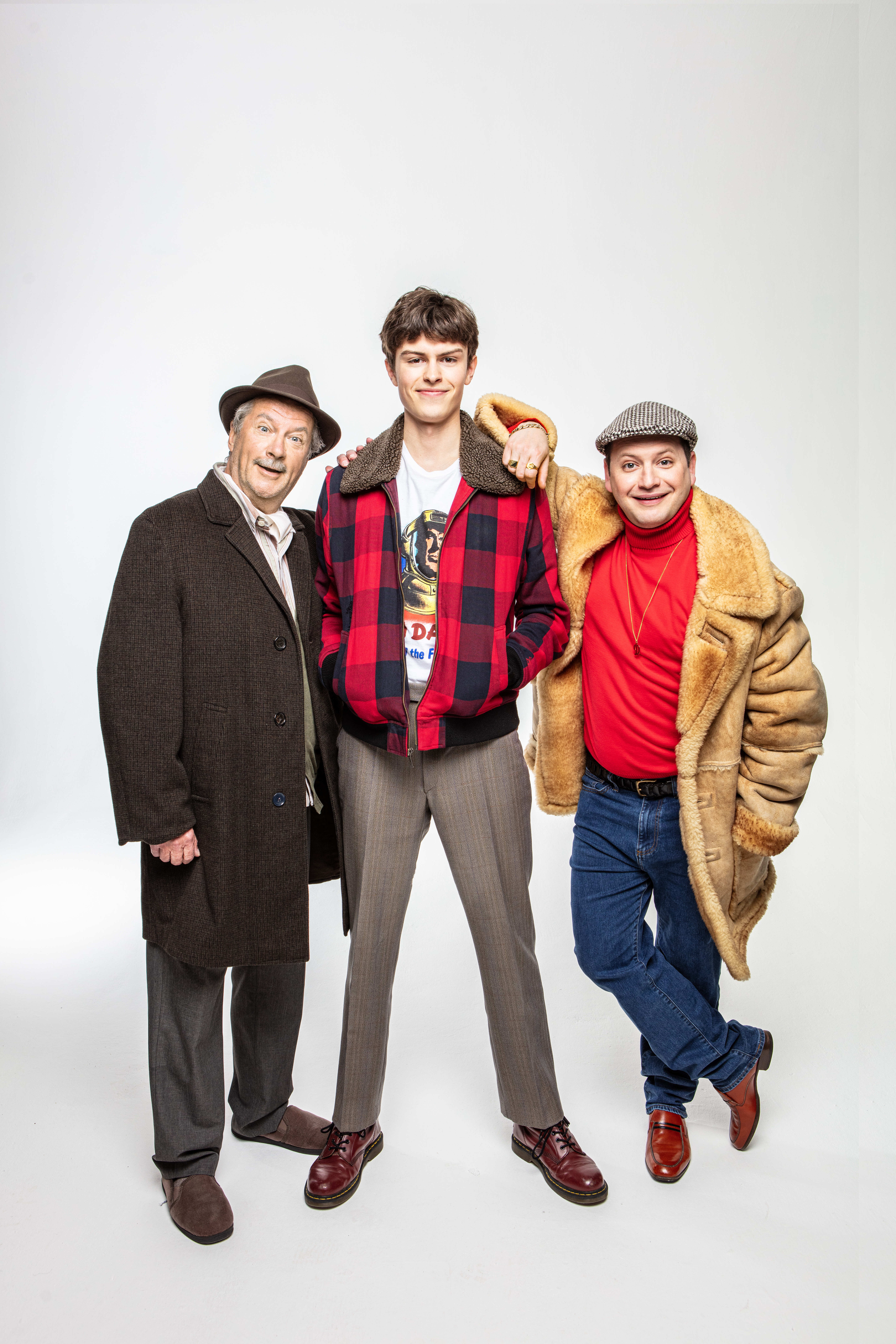 7. L R Philip Childs, Tom Major And Sam Lupton. Credit Trevor Leighton