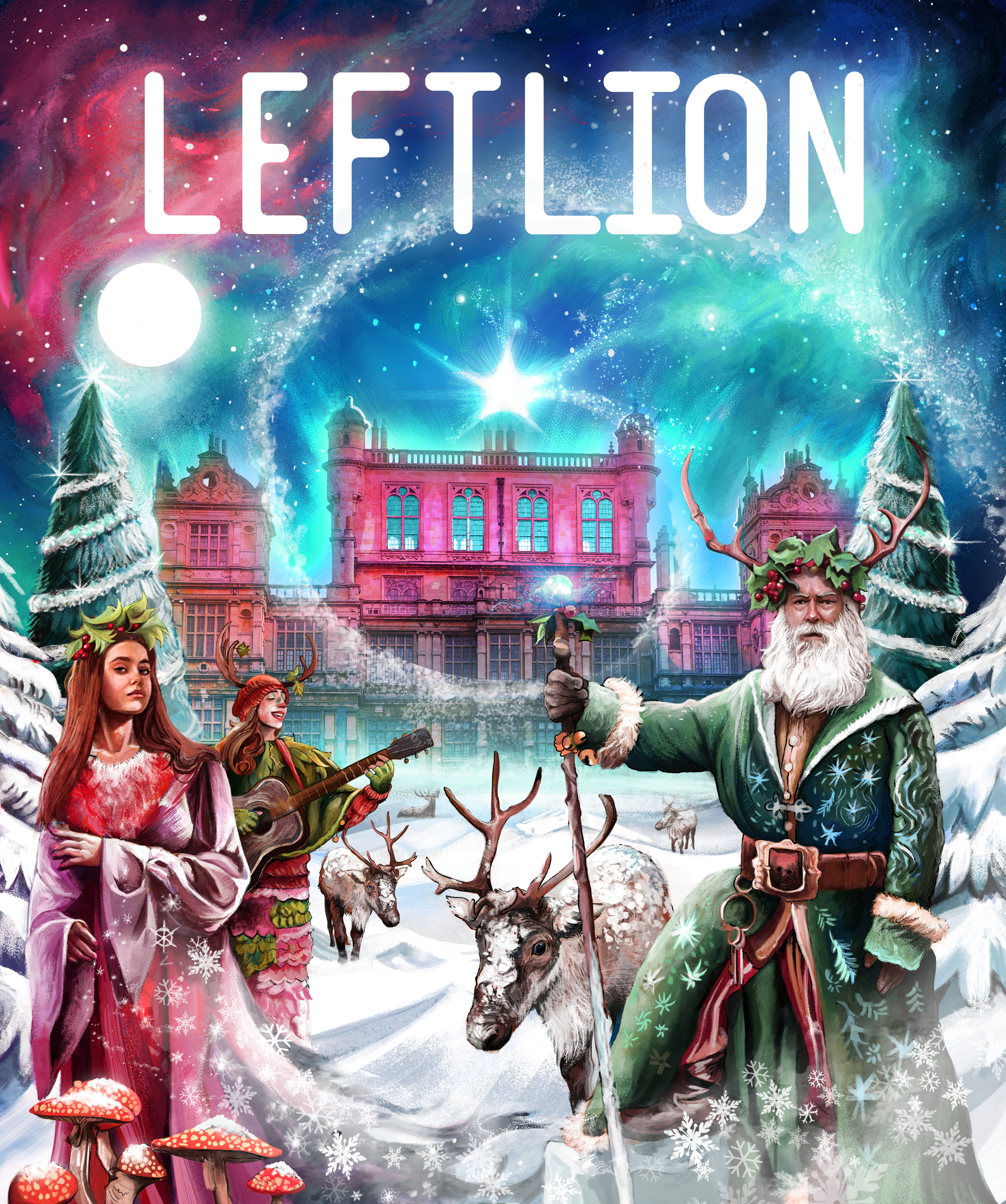 Leftliondecember Illustrationcover