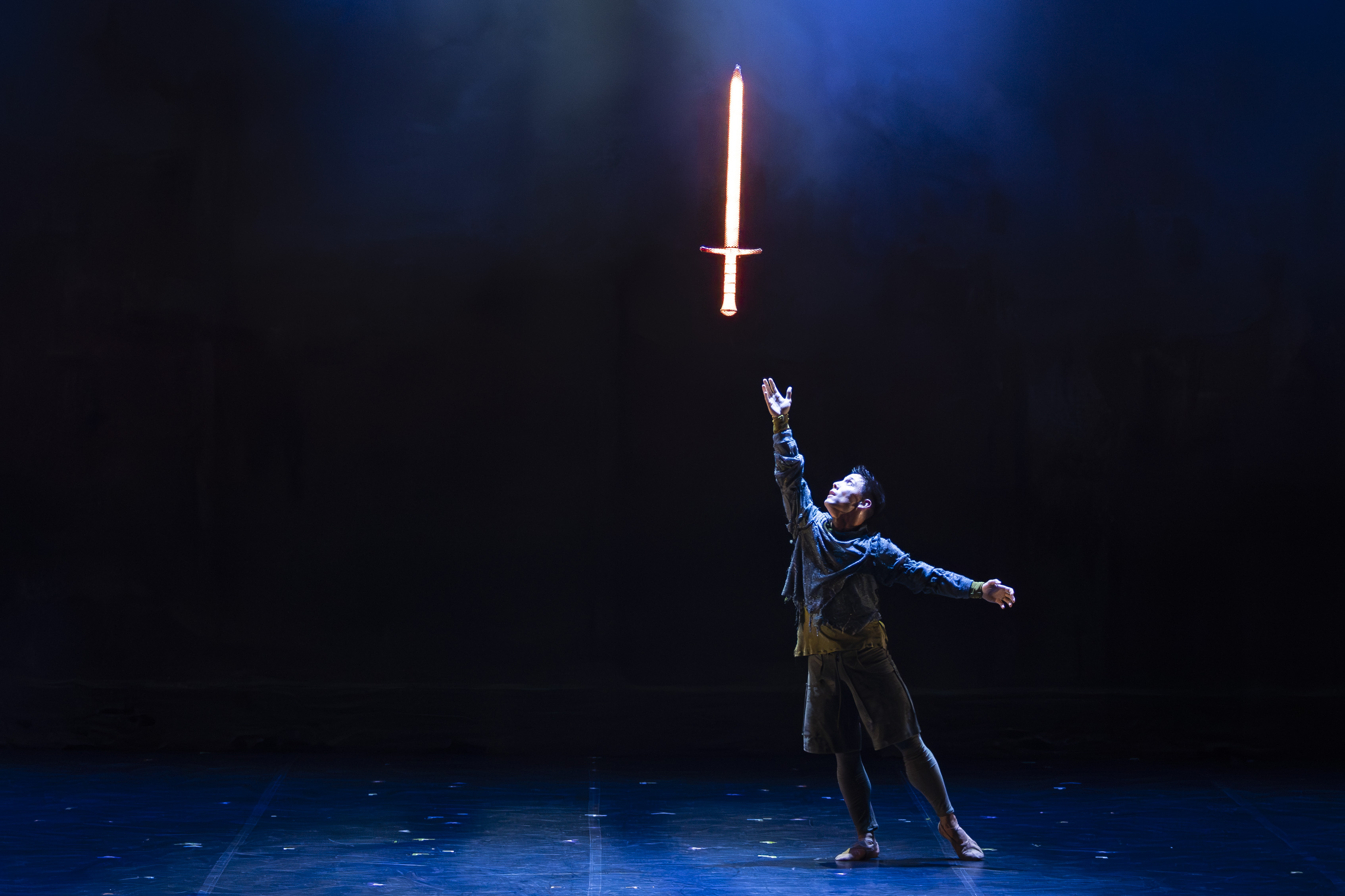 Kevin Poeung In Merlin. Photo Emily Nuttall